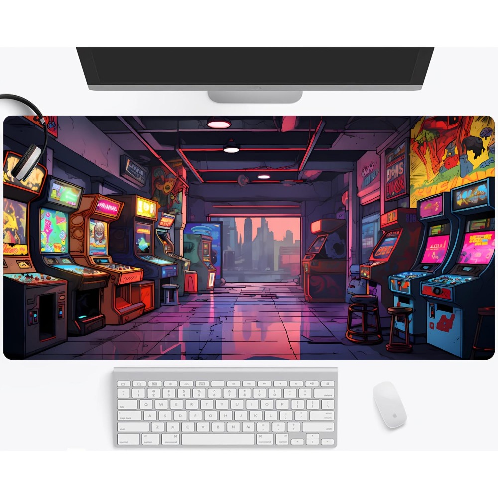 Retro Gaming Xl - В стиле ретро-аркадного дизайна с неоновой