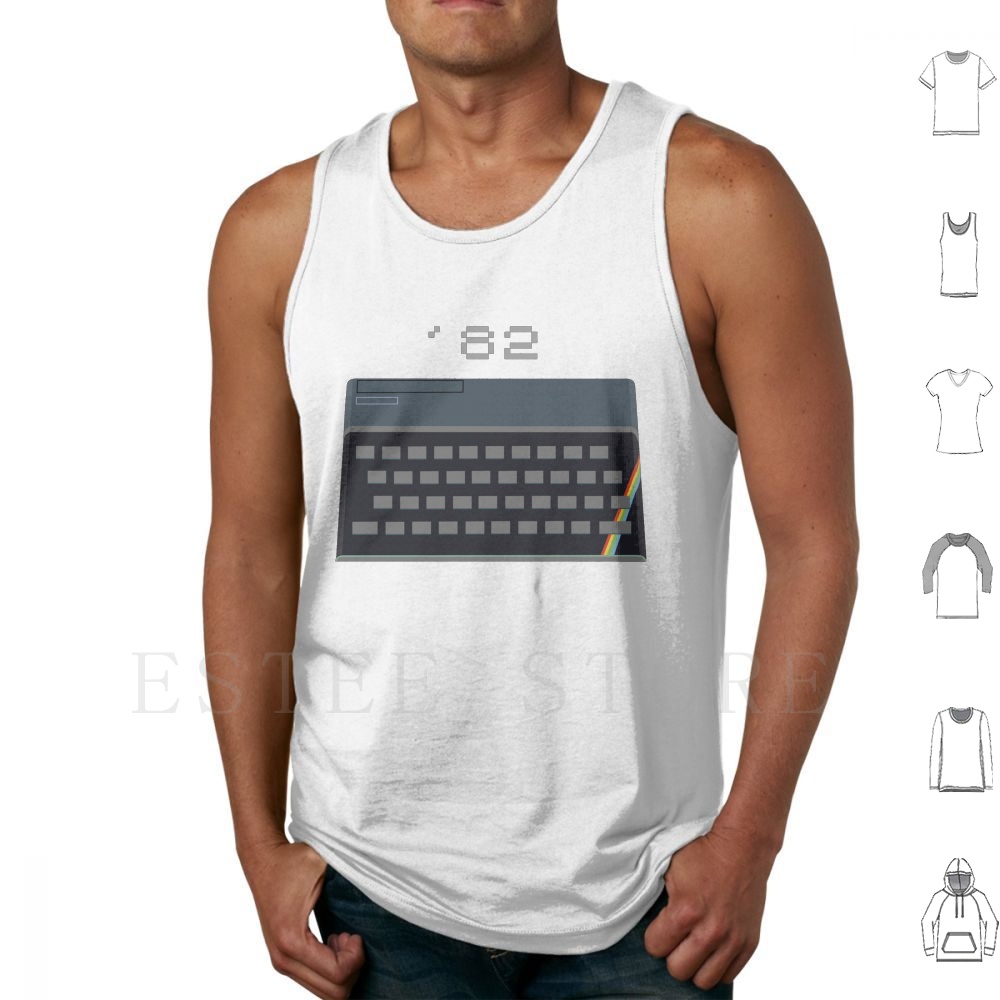 Retro Gaming Now - Майки-топы Spectrum-Now In (Clashing) Color из