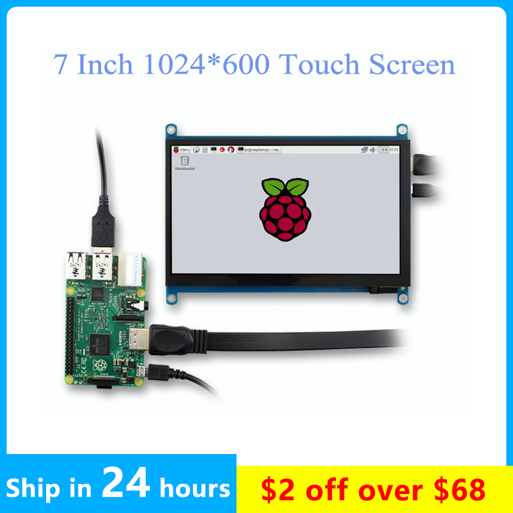 Retro Gaming Monitor - Портативный дисплей 1024x600 HD, 7-дюймовый тонкопленочный