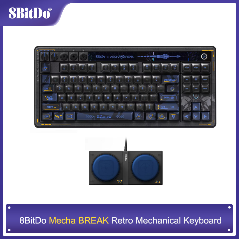 Retro Gaming Keyboard - Механическая клавиатура 8BitDo Retro 87, игровая