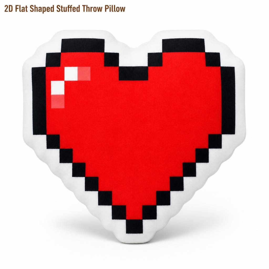 Плюшевая подушка Pixel Heart G – обзор и цена Retro Gaming Life