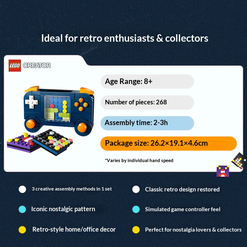 Конструктор LEGO Creator 3-в-1 – обзор и цена Retro Gaming Setup