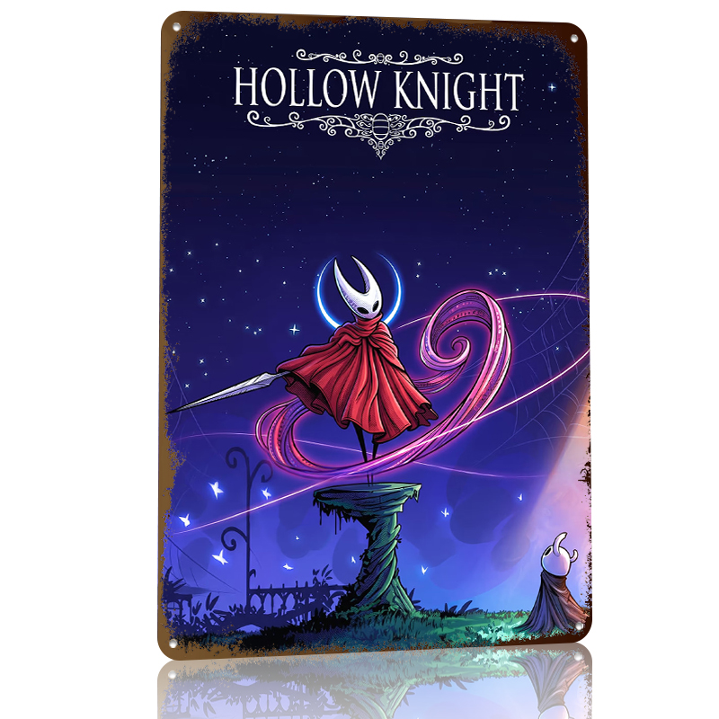 Металлический постер Hollow Kn – обзор и цена Retro Knight Gaming