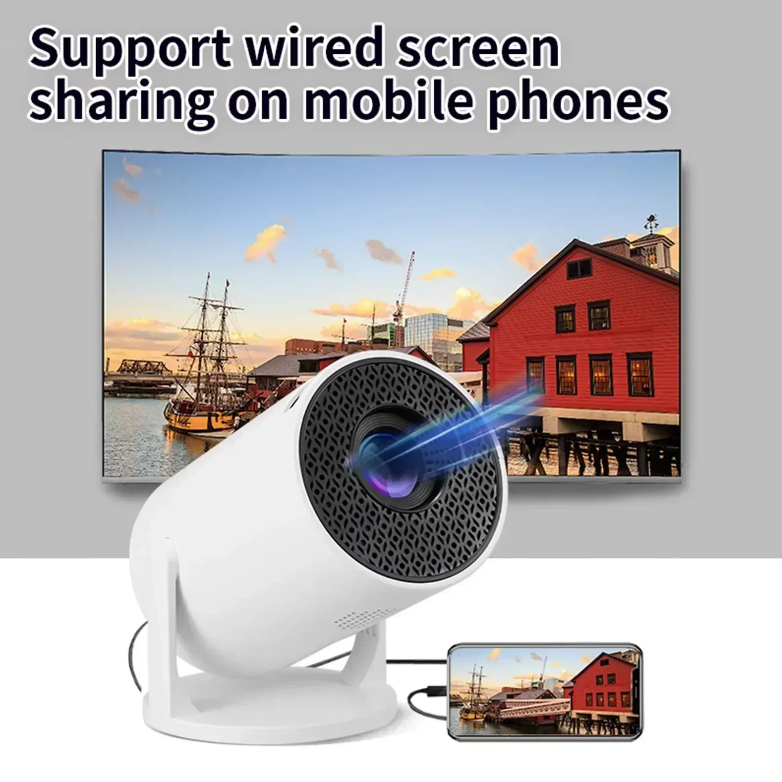 Мини-HY300 Smart Android-проек – обзор и цена Retro Gaming Projector