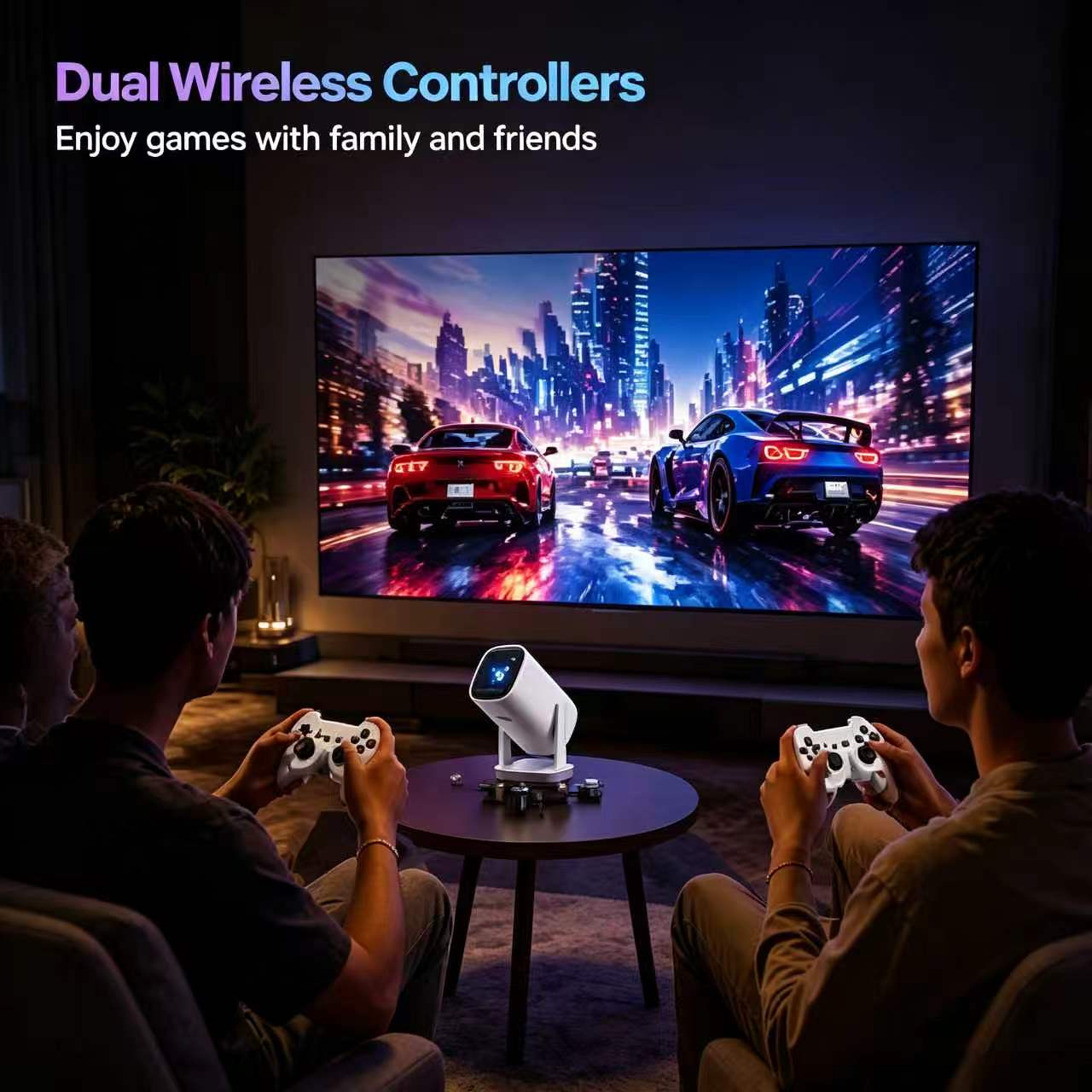 LINGLAN P30MAX 4K LED-проектор – обзор и цена Retro Gaming With Projector