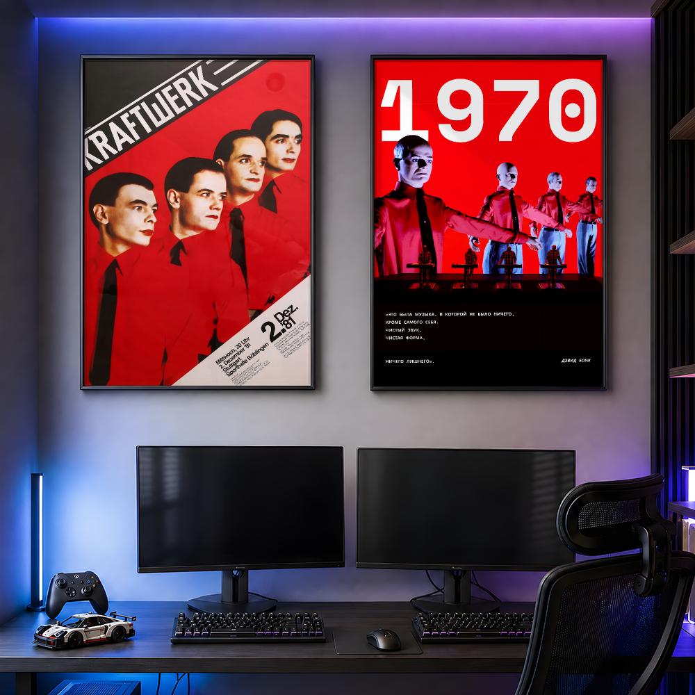 Ретро-постер Music Kraftwerk и – обзор и цена Retro Gaming Life