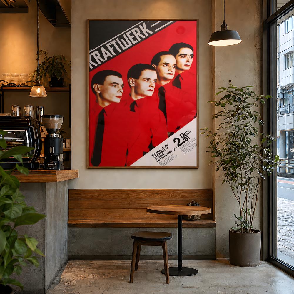 Ретро-постер Music Kraftwerk и – обзор и цена Retro Gaming Life