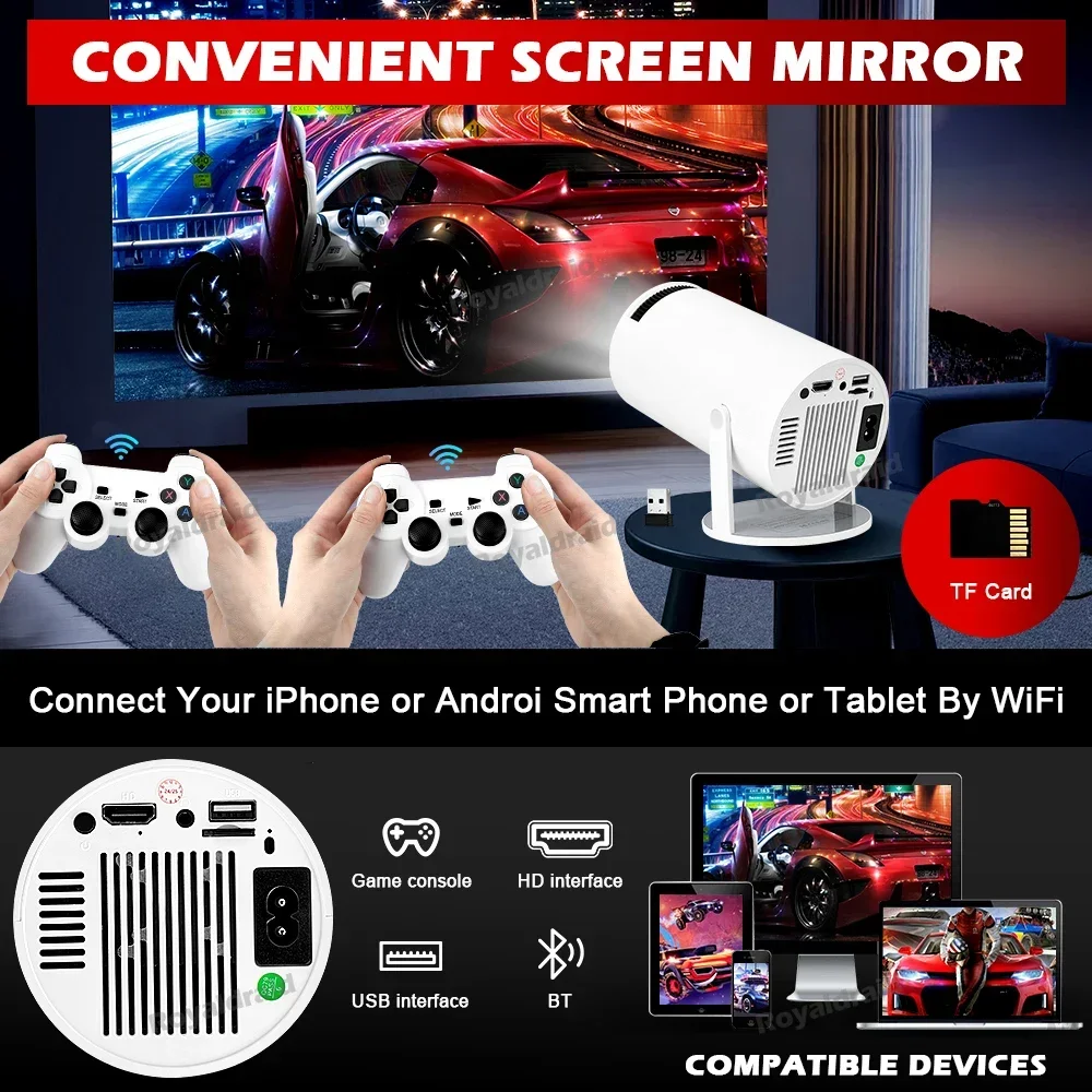 Портативный игровой проектор P – обзор и цена Retro Gaming With Projector