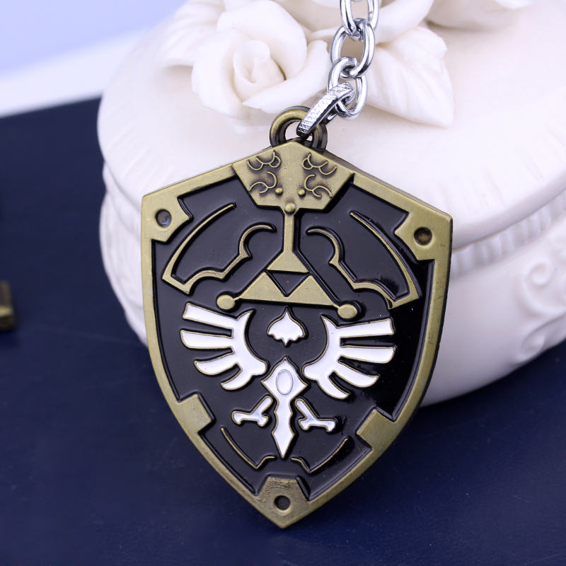 Брелок-подвеска «Щит» для гейм – обзор и цена Retro Gaming Keychain