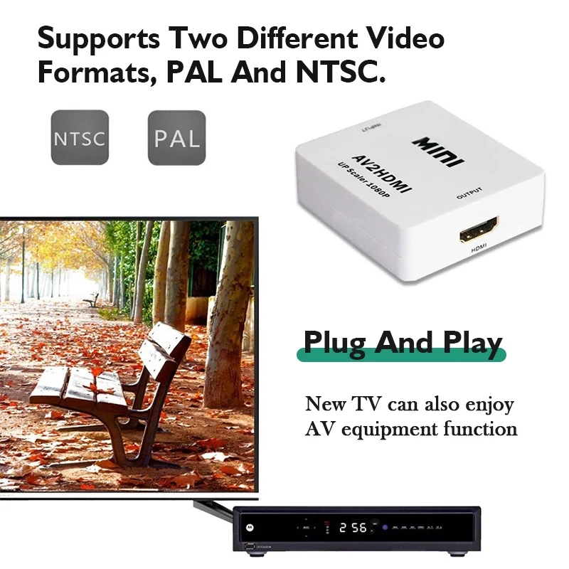 Конвертер AV RCA в HDMI 1080P  – обзор и цена Retro Gaming With Projector