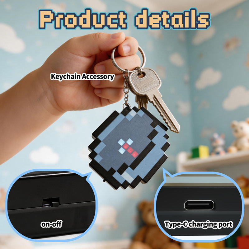 Новинка 2026: Перезаряжаемый п – обзор и цена Retro Gaming Keychain